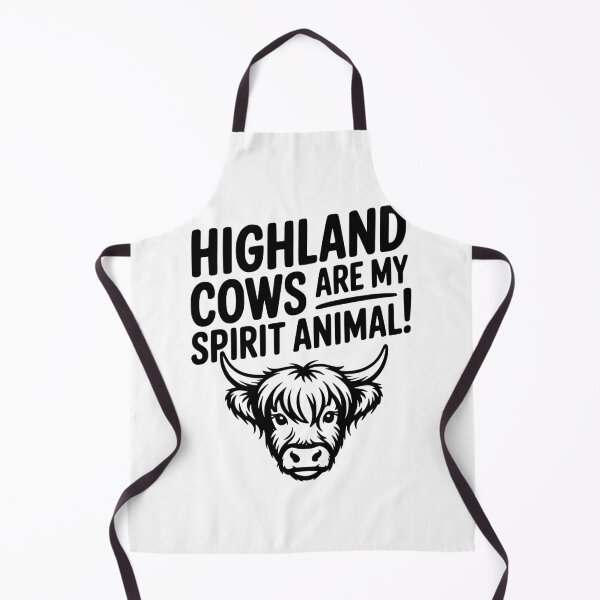 Item preview, Highland Cows Are My Spirit Animal designed and sold by Frank Ring.