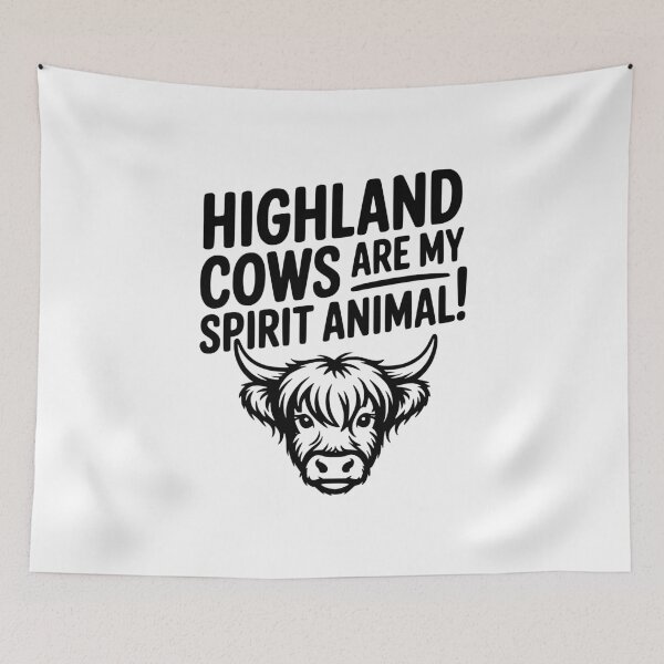Item preview, Highland Cows Are My Spirit Animal designed and sold by Frank Ring.
