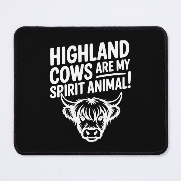 Item preview, Highland Cows Are My Spirit Animal designed and sold by Frank Ring.