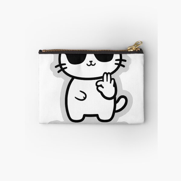 Item preview, WAKHA Cool Moroccan Cat Sticker designed and sold by Kittaliachraf.