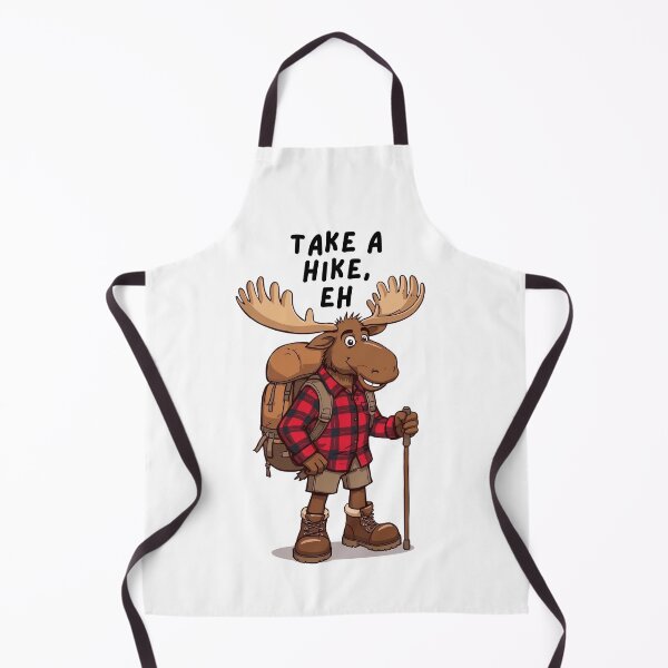 Item preview, Canadian Moose on a Hike designed and sold by TLKStudio.