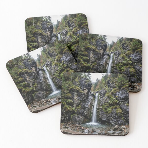 Item preview, A delicate waterfall between black rocks designed and sold by Malisa345.