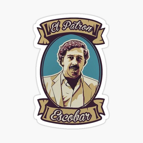 pablo escobar sticker decal cocaine art die cut legend king drug lord pablo escobar sticker decal cocaine art die cut legend king drug lord