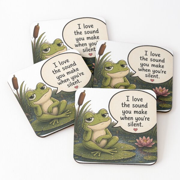Item preview, Silent Sound Frog designed and sold by KoemeLAB.