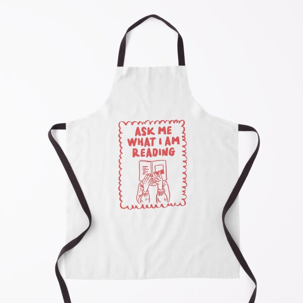 Item preview, Ask Me What I Am Reading Ironic Book Lover designed and sold by krystalRomanart.