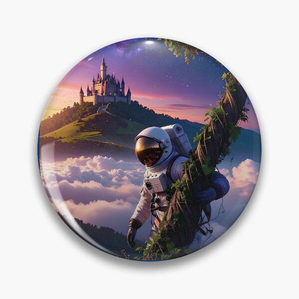 Item preview, Astronaut top of magic beanstalk designed and sold by Creative Visualize.