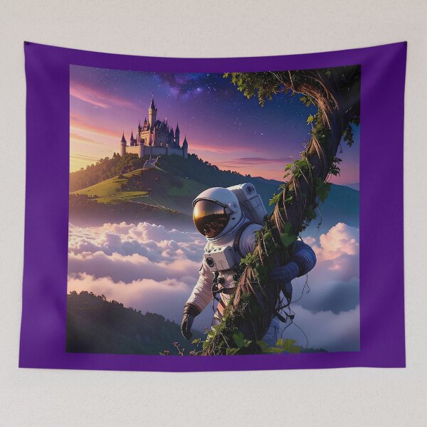 Item preview, Astronaut top of magic beanstalk designed and sold by Creative Visualize.