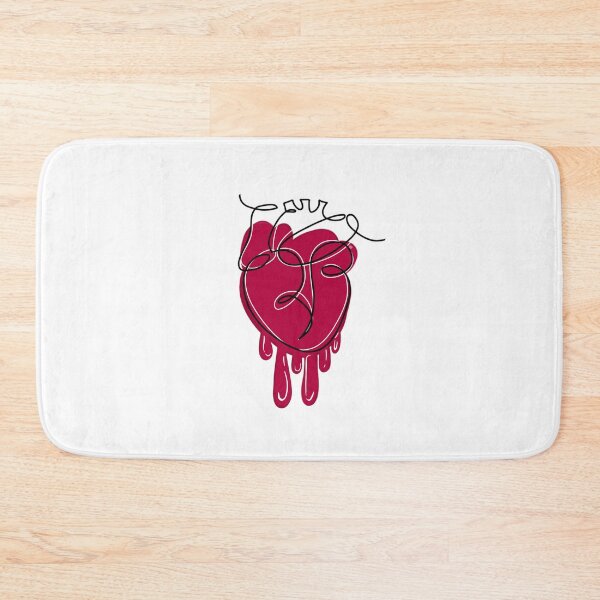 Item preview, Melting Anatomical Heart Line Art designed and sold by AARTMUSE.