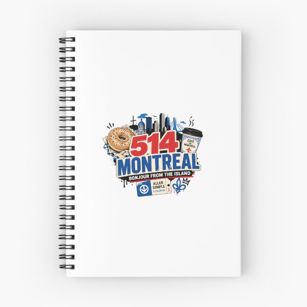 Item preview, 514 Montreal Bonjour del bagel de café de la isla designed and sold by Fenay Designs.
