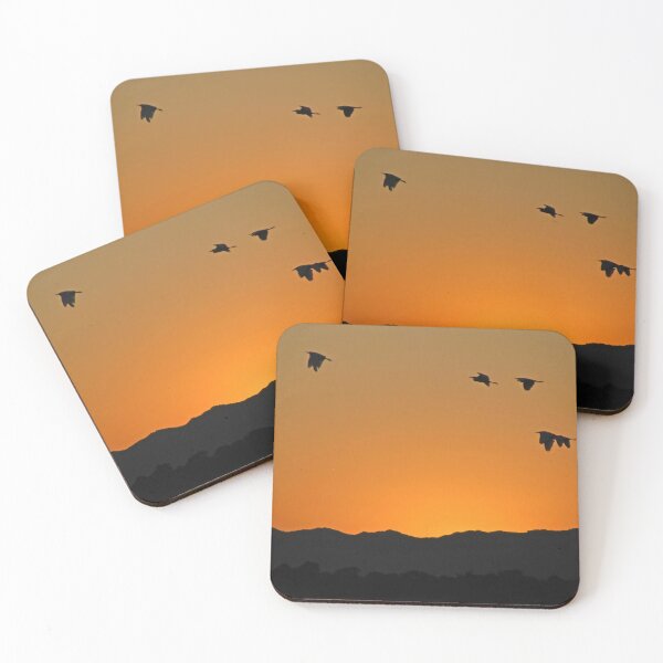 Item preview, Birds at sunset chipepo island Lake kariba Zambia designed and sold by JaneFlowersAfrica.