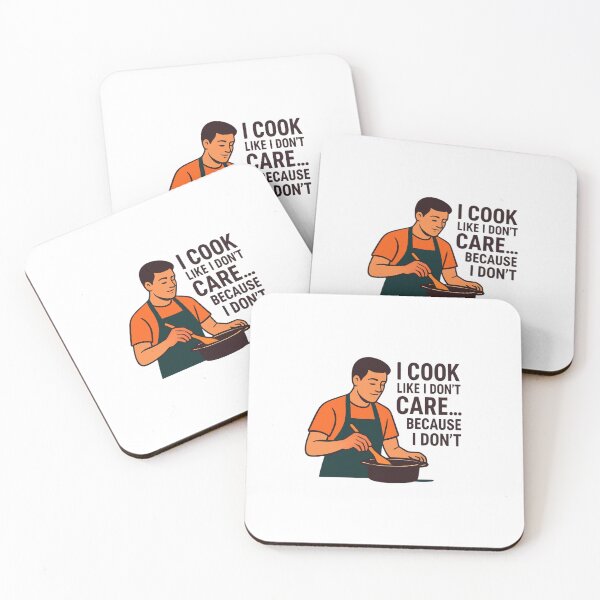 Item preview, Cooking Humor Shirt – I Cook Like I Don’t Care Because I Don’t designed and sold by PeterskyDesign.