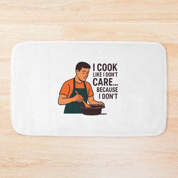 Item preview, Cooking Humor Shirt – I Cook Like I Don’t Care Because I Don’t designed and sold by PeterskyDesign.