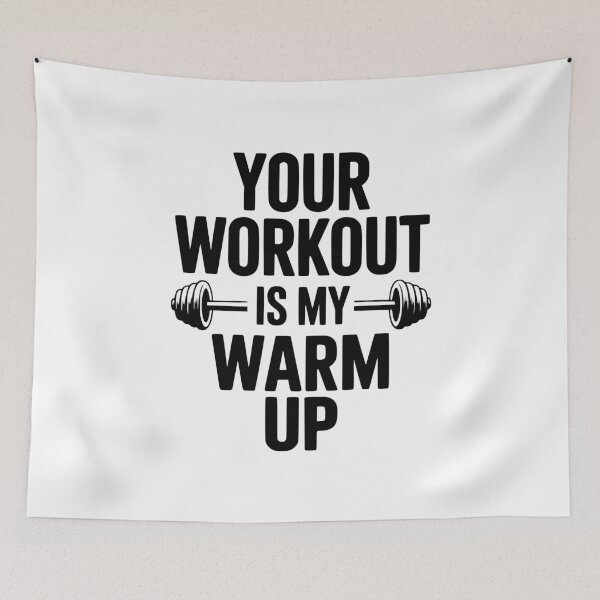 Item preview, Your Workout Is My Warm Up designed and sold by Frank Ring.