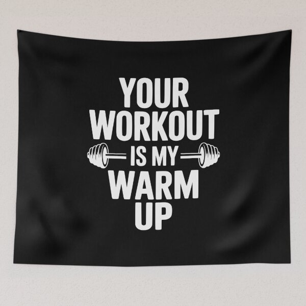 Item preview, Your Workout Is My Warm Up designed and sold by Frank Ring.