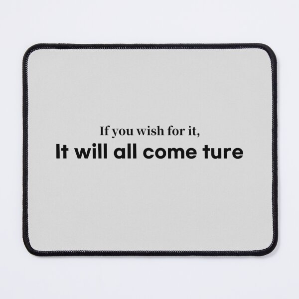 Item preview, Manifestation Quote - If You Wish For It designed and sold by C & T ArtLab.