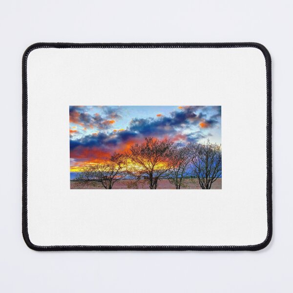 Item preview, Fiery Sunset Through the Trees designed and sold by EACS Photo.