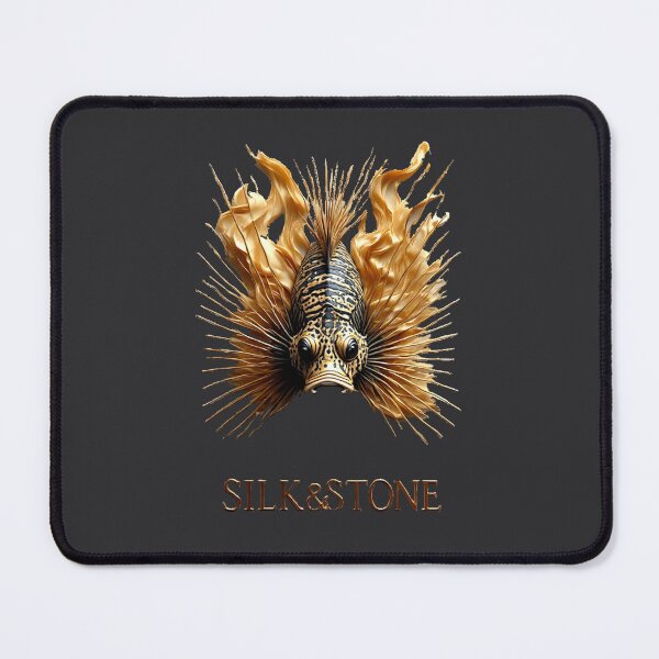 Item preview, Silk & Stone - Gilded Fury – Regal Lionfish - High-End 3D_ Edition_01 designed and sold by Shift-Bloom.