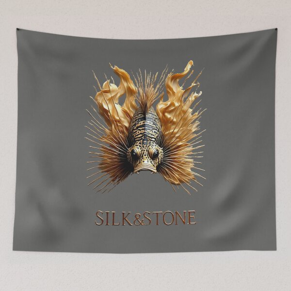 Item preview, Silk & Stone - Gilded Fury – Regal Lionfish - High-End 3D_ Edition_01 designed and sold by Shift-Bloom.