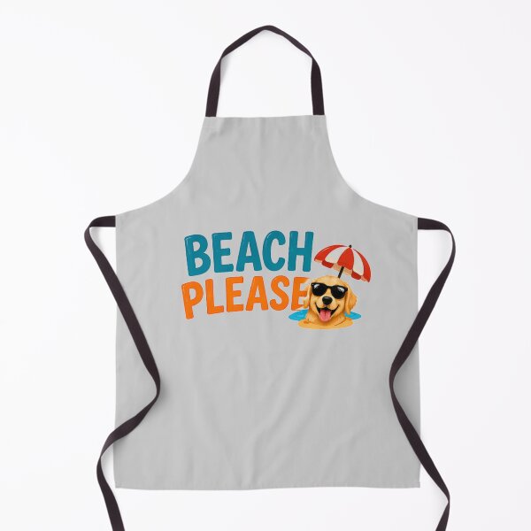 Item preview, Beach Please Dog ?️ designed and sold by PoojaArtLab.
