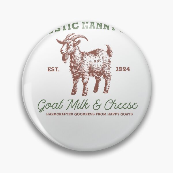 Item preview, Rustic Nanny Co Goat Milk And Cheese Handcrafted Vintage designed and sold by krystalRomanart.