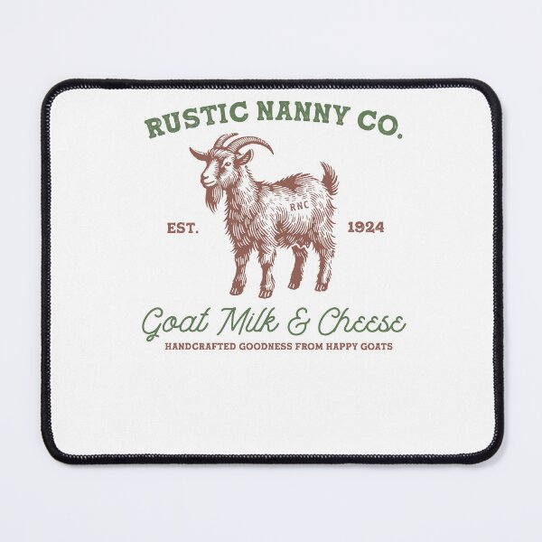 Item preview, Rustic Nanny Co Goat Milk And Cheese Handcrafted Vintage designed and sold by krystalRomanart.