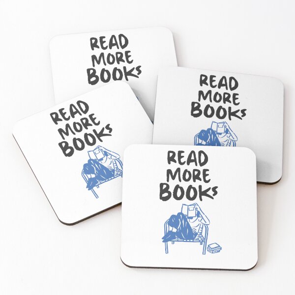 Item preview, Read More Books Minimalist designed and sold by krystalRomanart.
