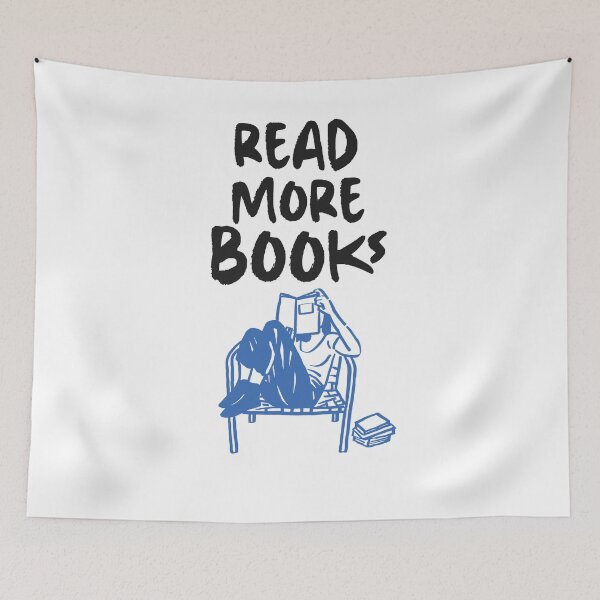 Item preview, Read More Books Minimalist designed and sold by krystalRomanart.
