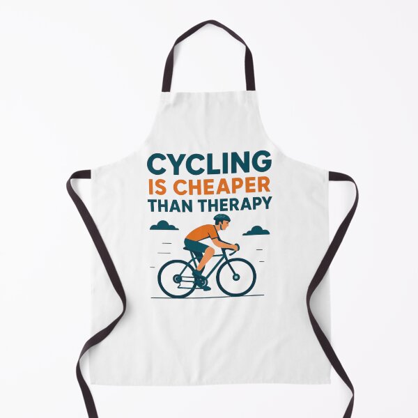 Item preview, Cycling Shirt – Cycling Is Cheaper Than Therapy designed and sold by PeterskyDesign.