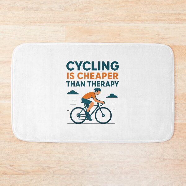 Item preview, Cycling Shirt – Cycling Is Cheaper Than Therapy designed and sold by PeterskyDesign.