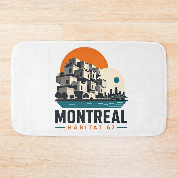 Item preview, Montreal Habitat 67 Minimalist Architecture designed and sold by Fenay Designs.