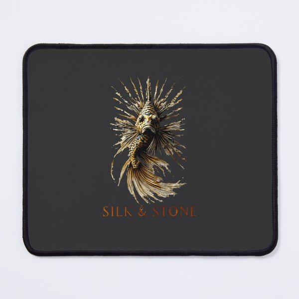 Item preview, Silk & Stone - Gilded Fury – Regal Lionfish - High-End 3D_ Edition_02 designed and sold by Shift-Bloom.