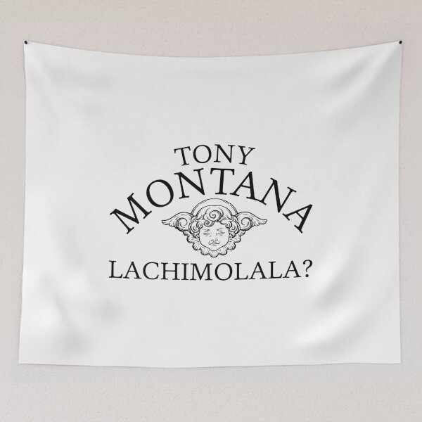 Item preview, Tony Montana Carbonara Lachimolala designed and sold by Island-Life.