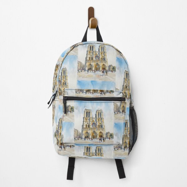 Item preview, Notre-Dame Morning Watercolor designed and sold by caracatita75.