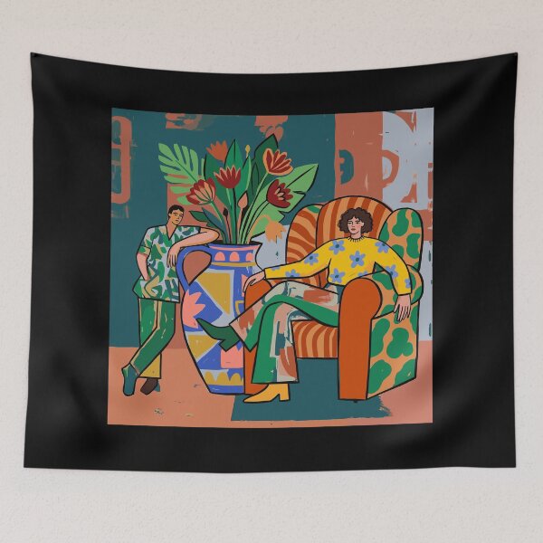 Item preview, Living Rooms Bloom With Shared Stories designed and sold by EdvvinStudios.