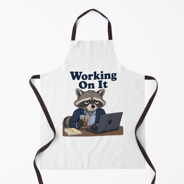Item preview, Funny Procrastinator Raccoon Deadline Humor Coworker Gift designed and sold by Gentlestate.