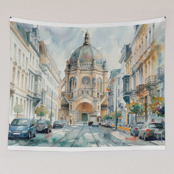 Item preview, Royal Church of Saint Mary Brussels designed and sold by caracatita75.