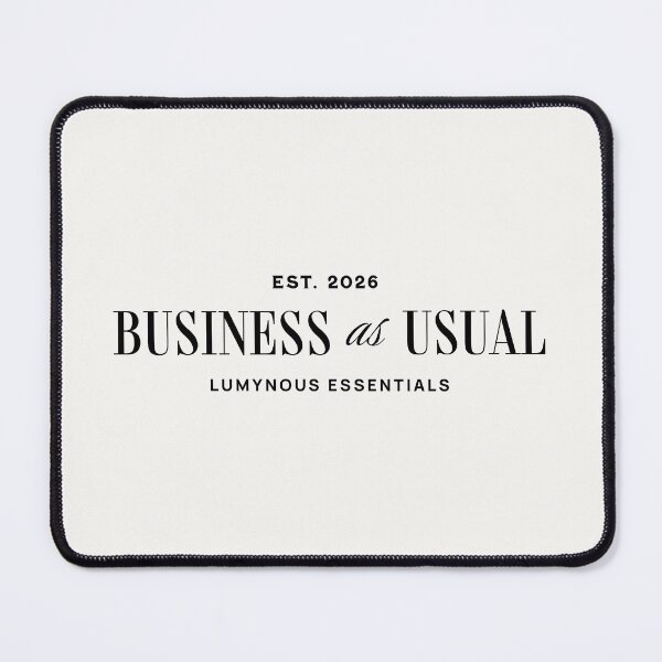 Item preview, Business as Usual - Elegant fashion statement design designed and sold by Lumynous Goods.