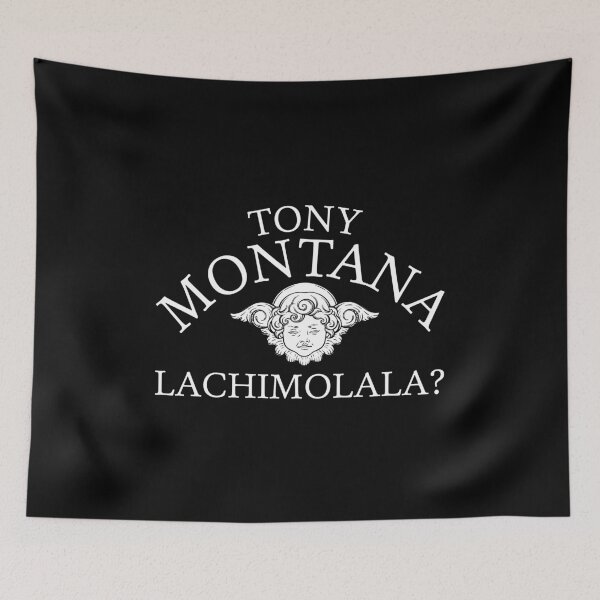Item preview, Tony Montana Carbonara Lachimolala designed and sold by Island-Life.