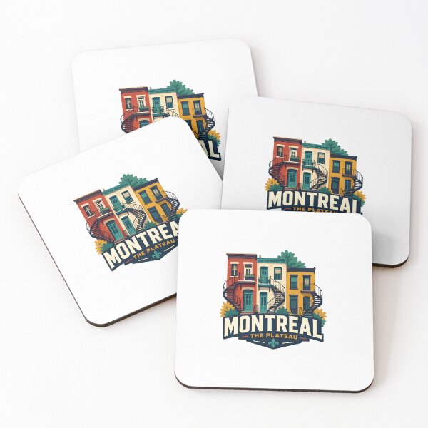 Item preview, Montreal The Plateau Spiral Staircases Retro designed and sold by Fenay Designs.