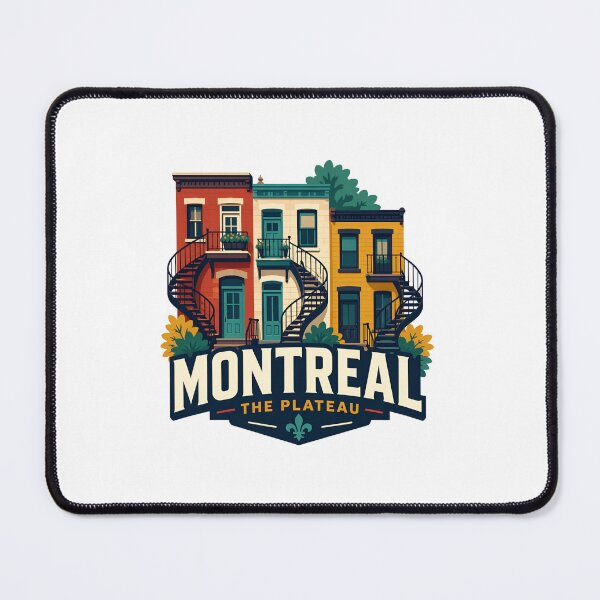 Item preview, Montreal The Plateau Spiral Staircases Retro designed and sold by Fenay Designs.