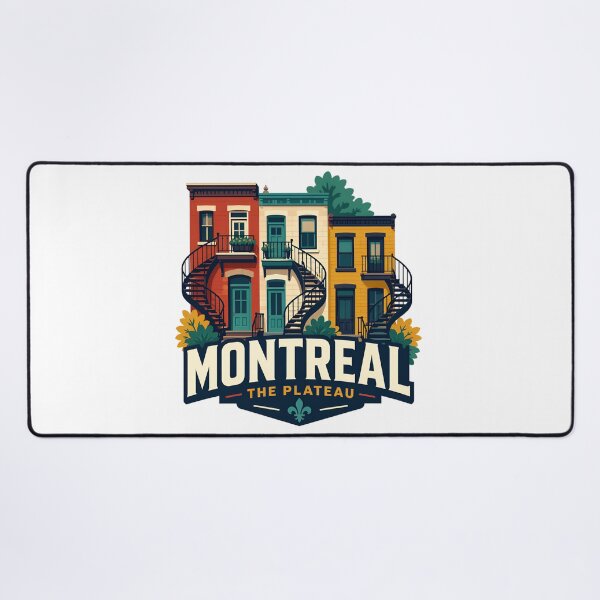 Item preview, Montreal The Plateau Spiral Staircases Retro designed and sold by Fenay Designs.