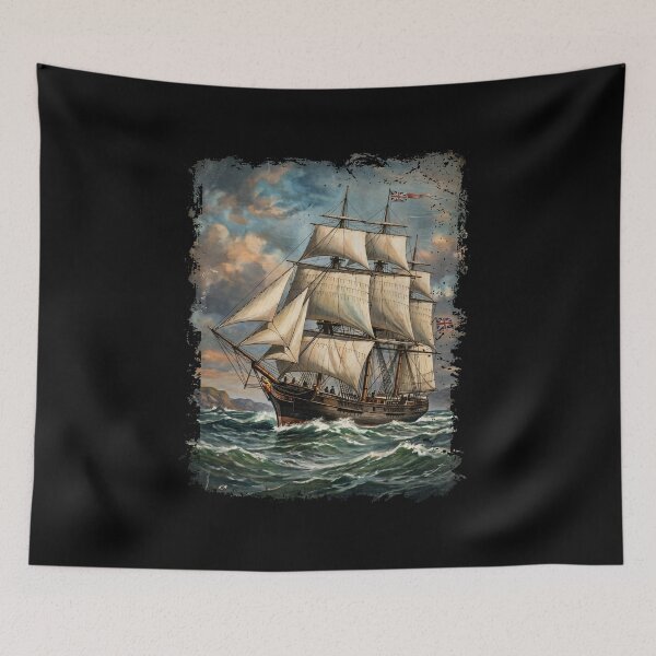 Item preview, The Imperial Leaf Cartel: Vintage Tea Clipper Ship designed and sold by FreiherrPK.