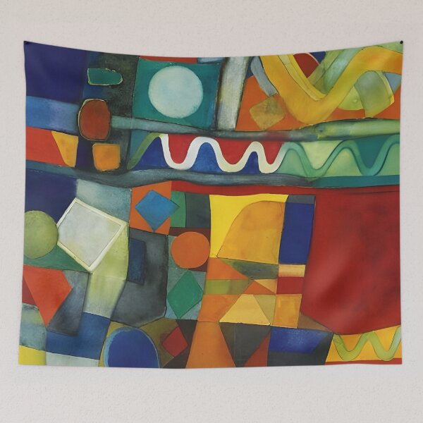 Item preview, In the bazaar - August Macke  designed and sold by Erlin Rudho.