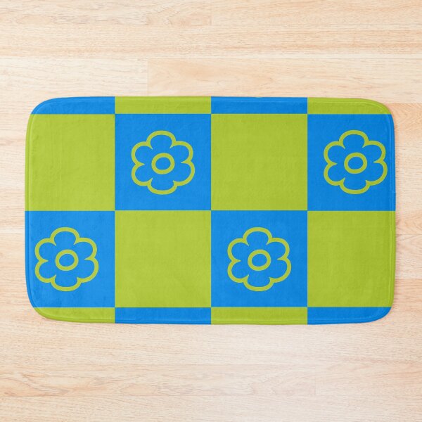 Item preview, Retro Checkerboard Flowers designed and sold by tonymagnerart.
