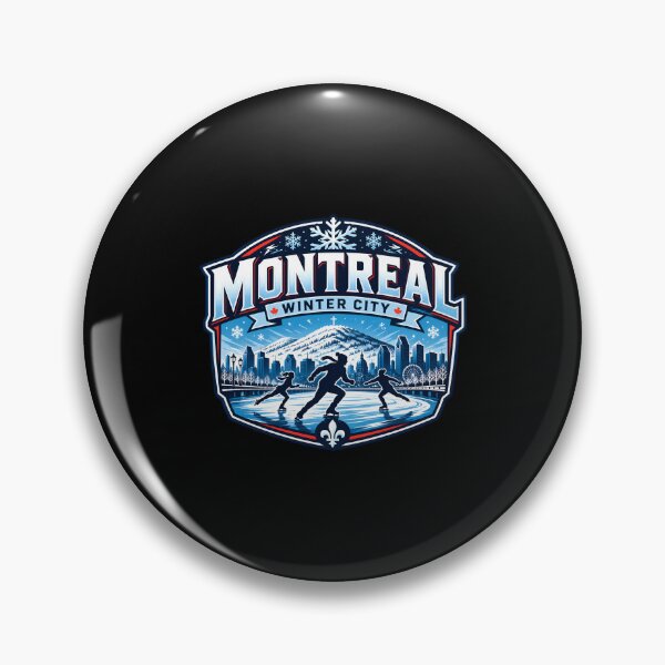 Item preview, Montreal Winter City Ice Skating Snow designed and sold by Fenay Designs.