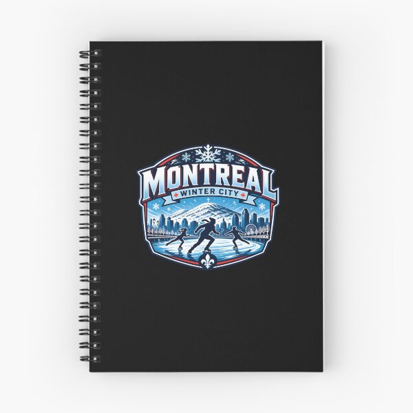 Item preview, Montreal Winter City Ice Skating Snow designed and sold by Fenay Designs.