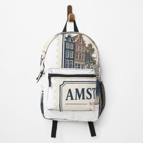 Artikelvorschau, Amsterdam Minimalist Stamp Vintage City Design entworfen und verkauft von ustylelab.
