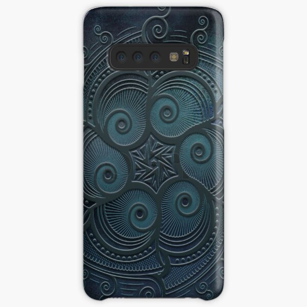 Mobile skin case mandala blue Samsung Galaxy Snap Case