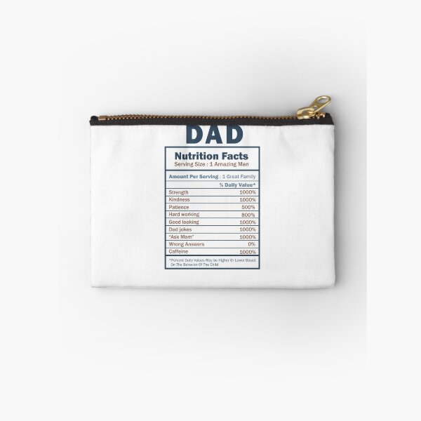 Item preview, Dad Nutrition Facts designed and sold by krystalRomanart.