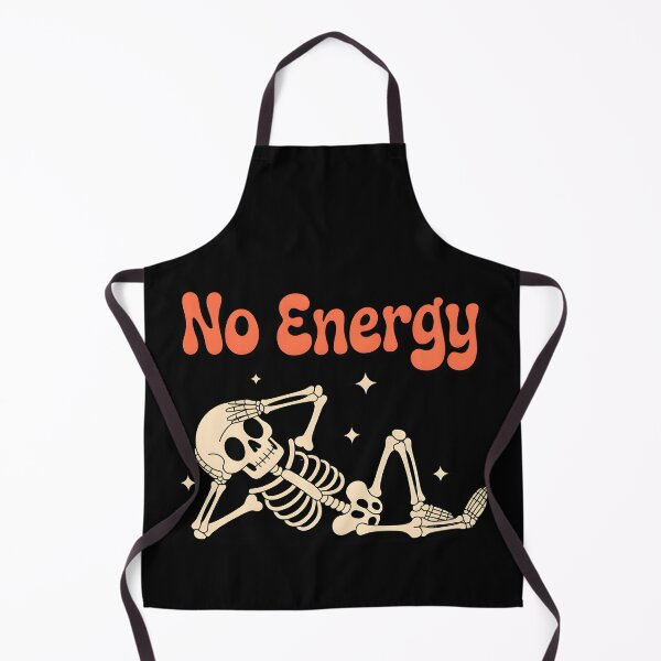 Item preview, No Energy Skeleton Shirt, Lazy Skeleton Aesthetic Tee, Funny Introvert Halloween Shirt, Tired Mood Graphic Tee, Spooky Chill Vibes Skeleton Design designed and sold by Raw Tigers.